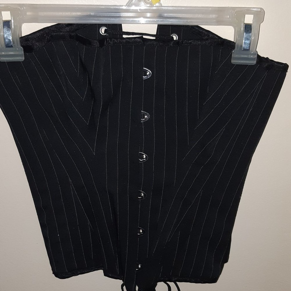 Corset ''pinstripes'' steel boned